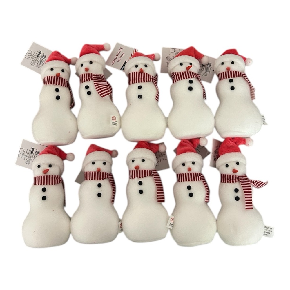 Target 10 Pack of Plush‎ Snowmen